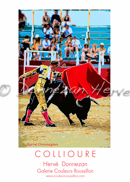COLLIOURE_CORRIDA 50X70