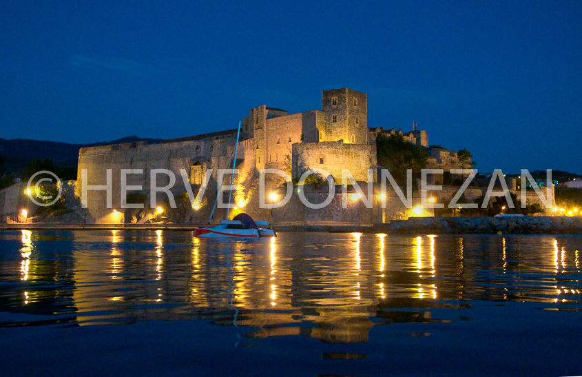 3588_0082_COLLIOURE_CHATEAU ROYAL NUIT_