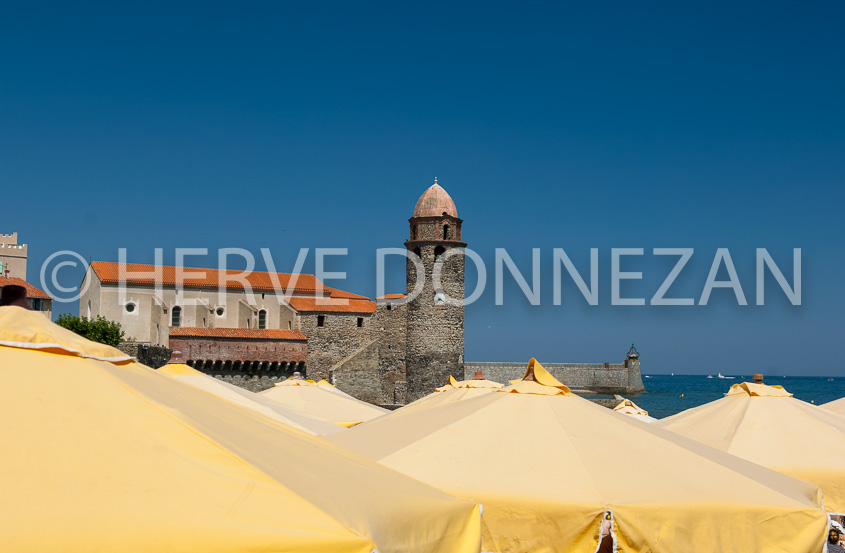 4209_66802_COLLIOURE ETE_PARASOLS JAUNE