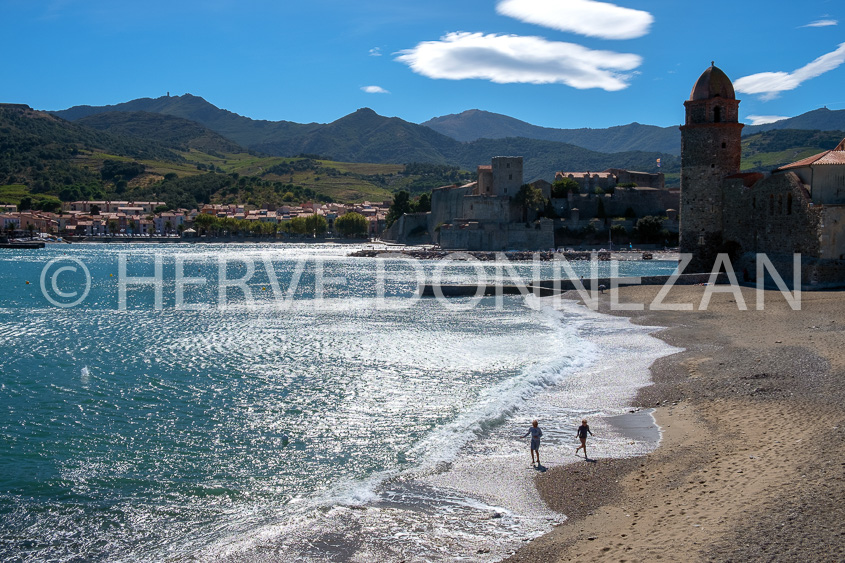 6045-0154512-COLLIOURE-TRAM-ENFANTS