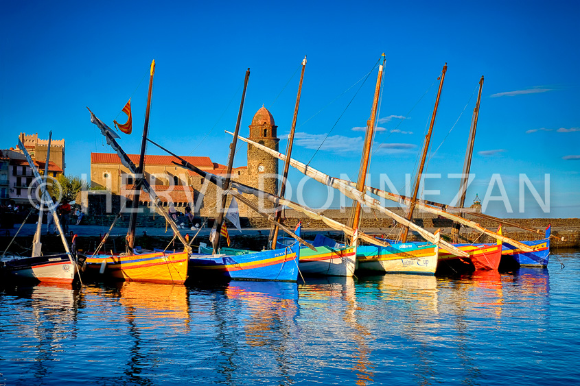 6612-0159304-COLLIOURE-PORT-CATALANE-SUNSET-HDR