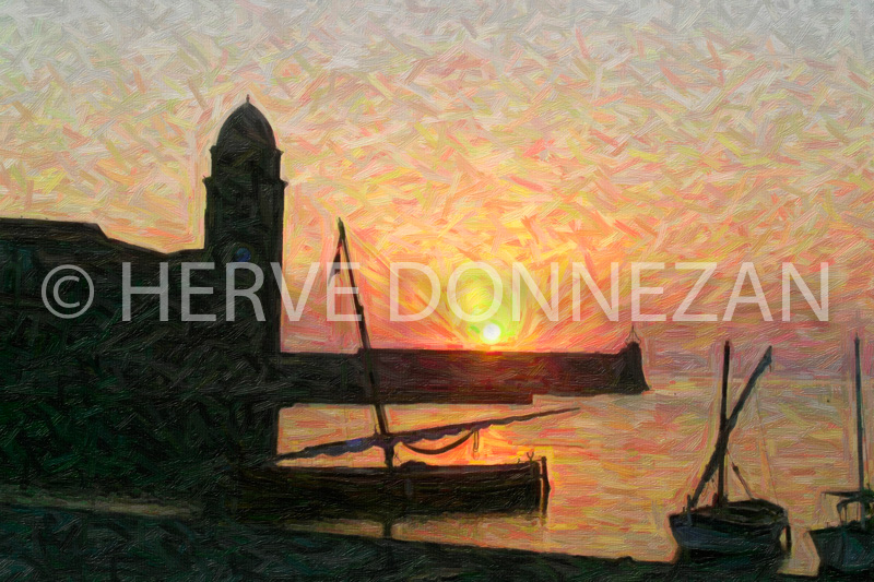 0663 COLLIOURE SUNRISE