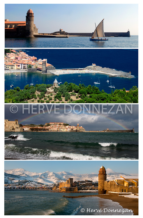 COLLIOURE SAISONS PANORAMIQUE_50X70