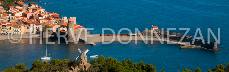 4186_5135_COLLIOURE_ MOULIN_BAIE_PANO_33X95