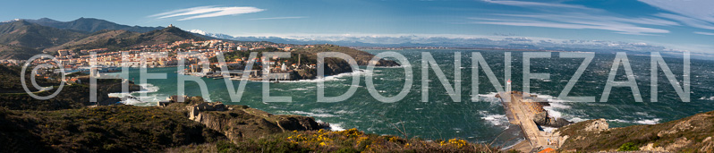 PANORAMA PORT VENDRES_TRAMONTANE