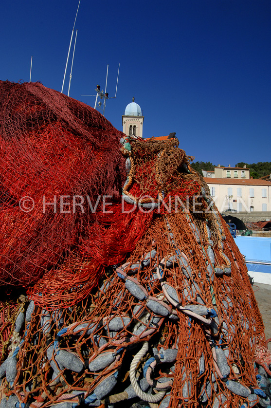 FRANCE ROUSSILLON PYRENEES ORIENTALES PORT VENDRES