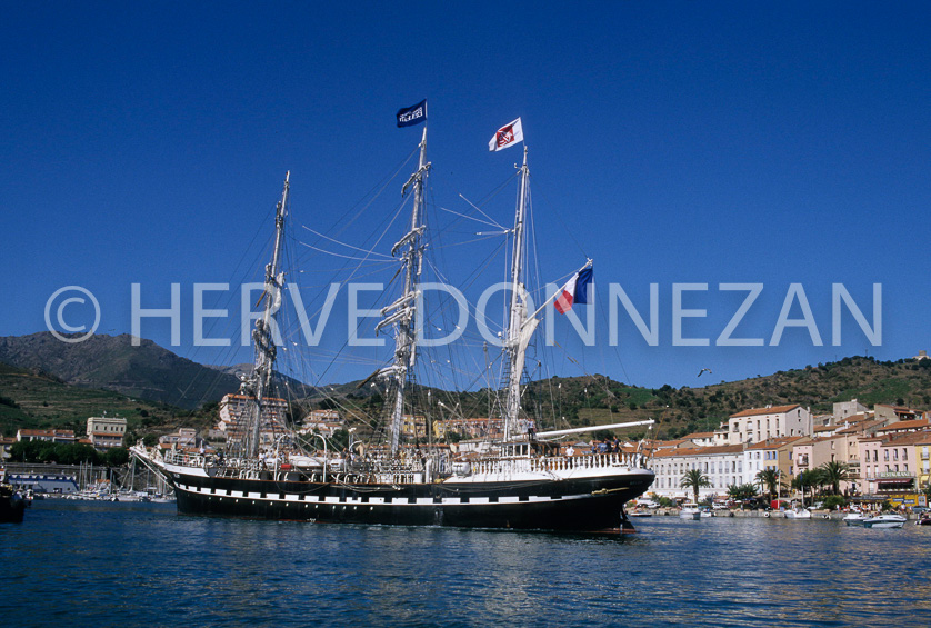 FRANC ROUSSILLON PORT VENDRES le belem