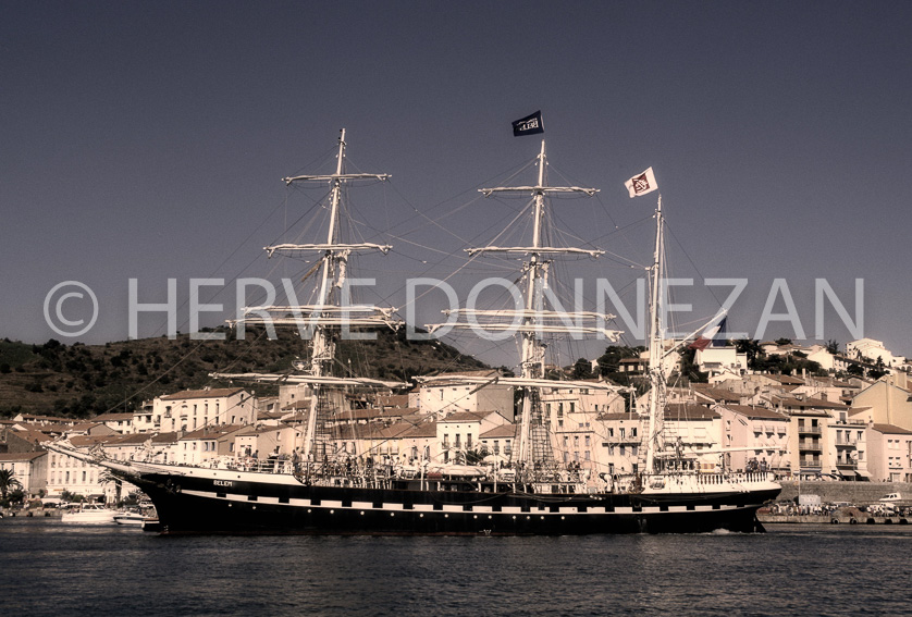 FRANCE PYRENEES ORIENTALES PORT VENDRES MER MEDITERRANEE