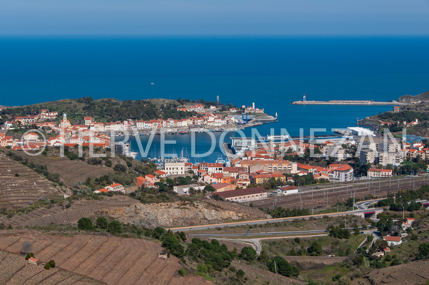 FRANCE ROUSSILLON PYRENEES ORIENTALES PORT VENDRES