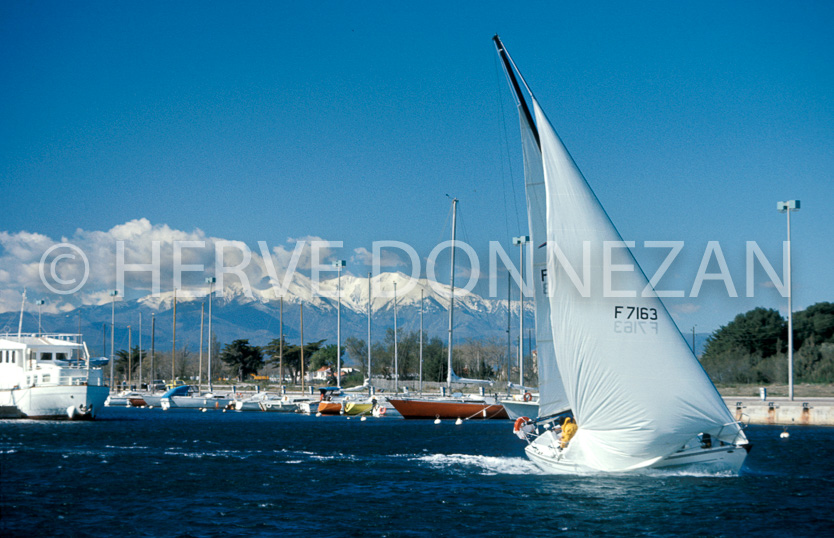 FRANCE PYRENEES ORIENTALES PORT SAINT CYPRIEN