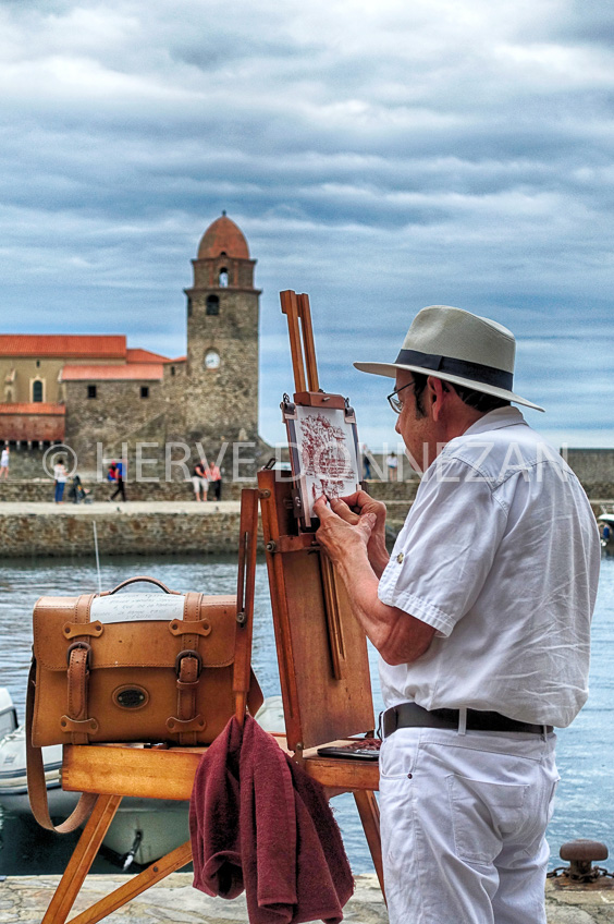 6549-0150692-COLLIOURE-PEINTRE-STYLE